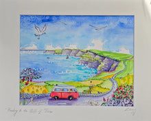 Heading to the Cliffs of Moher - Print