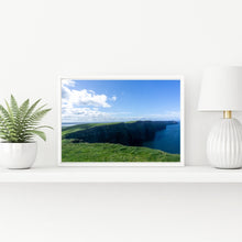 Cliffs of Moher and Liscannor Bay PHOTO PRINT