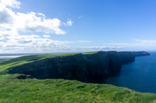 Cliffs of Moher and Liscannor Bay PHOTO PRINT