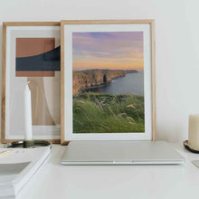 Windswept at the Cliffs of Moher PHOTO PRINT
