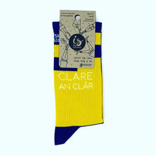 Clare “Up the Banner” Socks - Irish Socksciety