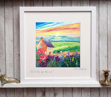 Lets Live by the Sea - Limited edition Print
