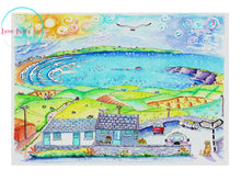 Moher Cottage, coffee with a view -  Limited edition Print