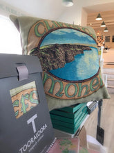 Tapestry Cushion Cover of the Cliffs of Moher - Handmade in Ireland