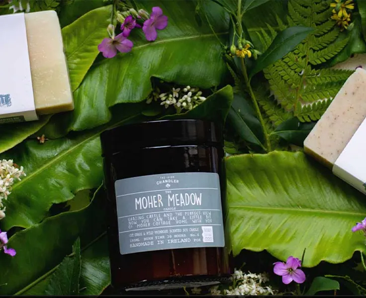 Moher Cottage Soap and candles