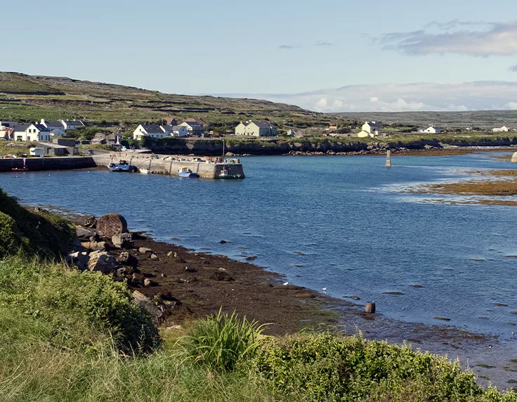Aran Island harbour