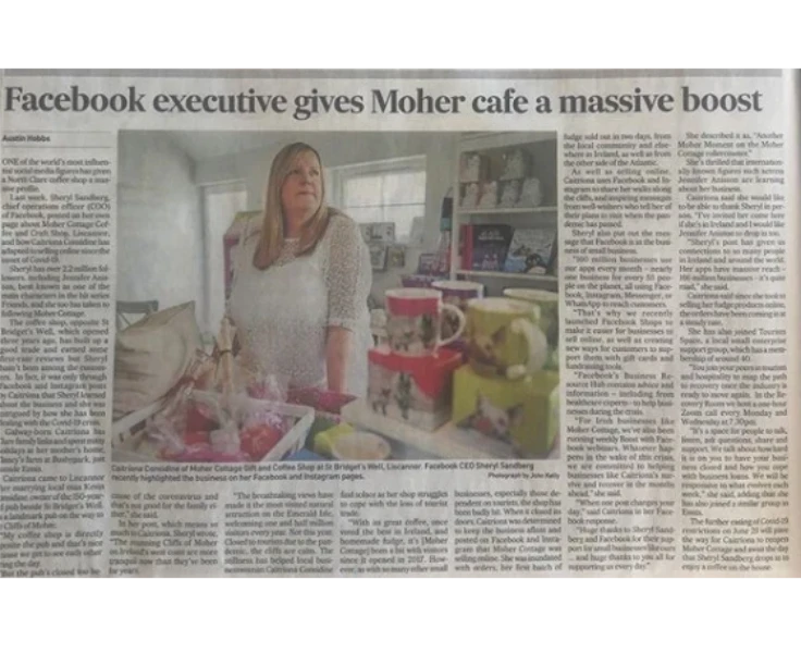 moher cottage headline facebook